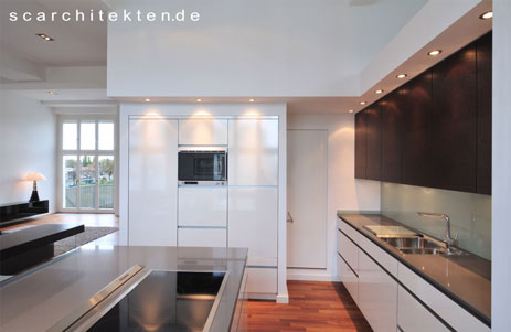 Modernes Küchen Design mit Glas